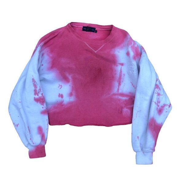 TIE Dyed Ralph Lauren Crop Top Large - Picture 1 of 10
